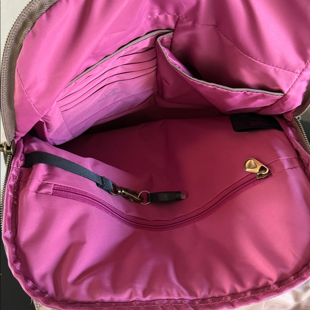 Travelon Anti-Theft Signature Slim Backpack - Picture 9 of 9